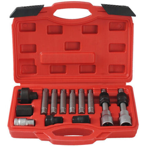 Kit de 13 doublages de poulie rétractable sans verrouillage d'alternateur, écrous, portes de garage. STOL (1/5)