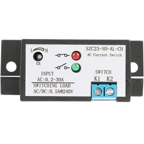FITAGS Commutateur De Courant Alternatif, Commutateur De Commande De Capteur De Courant, Commutateur De Capteur De Courant Réglable, Commutateur De Capteur De Courant Réglable (1/5)