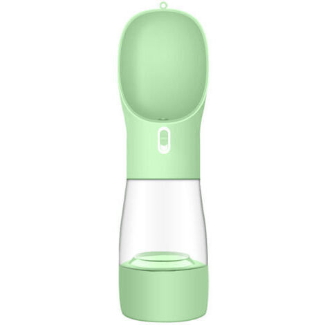 Bouteille d'eau portable + bol pour chien, chat, animal de compagnie, parfait pour les voyages : bouteille distributeur d'eau 2 en 1 + distributeur de nourriture sèche, bouteille d'eau + bol pour chie (1/5)