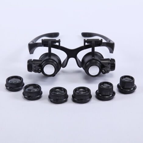 Loupe Avec Lumière Loupe Éclairée Avec Grossissement 20X Loupe Loupe Avec Lumière Loupe Éclairée Avec Grossissement 20X Loupe
