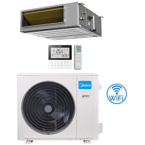 Climatizzatore Condizionatore Midea Canalizzato A7 R32 WiFi Trifase 48000 BTU MTJ-48HWFNX(GA) INVERTER Classe A++/A+