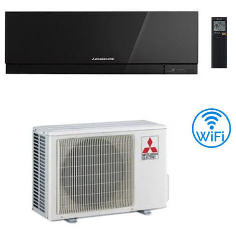 Climatizzatore Condizionatore Mitsubishi Kirigamine Zen Wifi Nero MSZ-EF35VGKB 12000 BTU INVERTER classe A+++ /A++ NOVITÁ