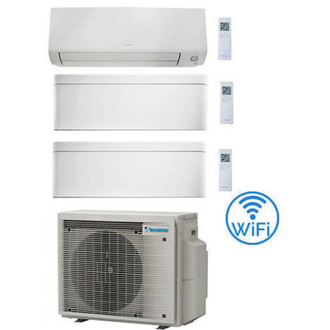 Climatizzatore GARANZIA ITALIA Daikin Perfera All Seasons + Stylish Wifi Trial Split Inverter 9000 + 9000 + 12000 BTU con U.E. 3MXM52A9 Classe A+++/A+++ NOVITA' 2024 (1/5)
