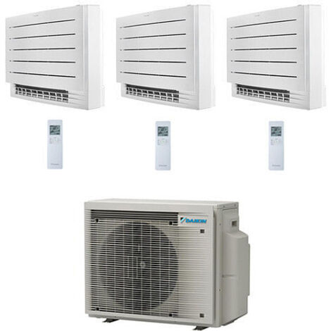 Climatizzatore GARANZIA ITALIA Daikin Serie FVXM-A Console Pavimento Perfera R32 Trial Split Inverter 9000 + 12000 + 12000 BTU con U.E. 3MXM68A9 Classe A+++/A++ NOVITA' 2024 (1/5)