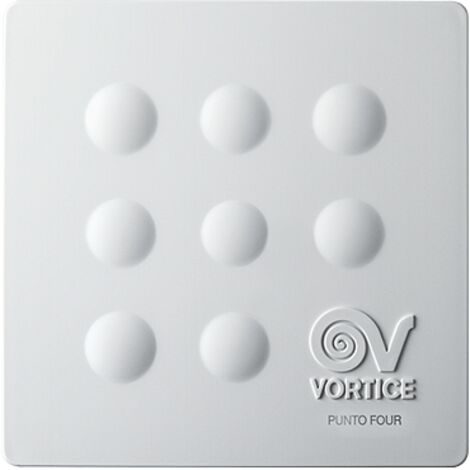 Aspiratore elicoidale da muro Vortice MFO 100/4" T portata d'aria 85mc/h - 11146