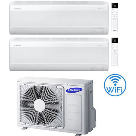 Climatizzatore Condizionatore Samsung Windfree Avant S2 R32 Wifi Dual Split Inverter 9000 + 9000 BTU con U.E. AJ052TXJ3KG/EU NOVITÁ 2025 Classe A+++/A++