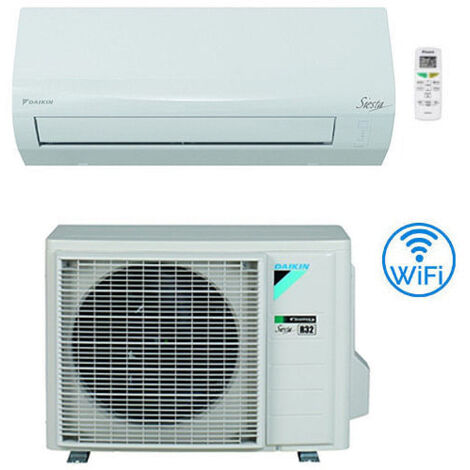 Climatizzatore Condizionatore Daikin SIESTA R32 Wi-Fi 12000 BTU ATXF35F INVERTER Classe A++/A+