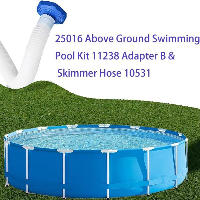 Adattatore Per Tubo Skimmer Intex 11238 - Collega Il Tubo Flessibile Da 1,5'' Alla Presa Della Piscina, Ricambio Originale Per Parti Intex