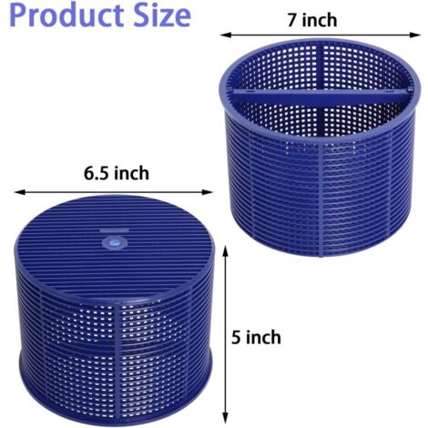 Cesta Para Skimmer De Piscina, Compatible Con Hayward SPX1082CA Y Aladdin B 152 Reemplaza Las Piezas Sp1082 Sp1083 Sp1084 Y Sp1085 Color Blanco 97508976