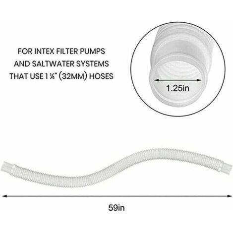 Tubo Acqua Con Boccole Per Macchina Caffè De'Longhi - 115mm + 2 O-Ring - Compatibile Con Molti Modelli