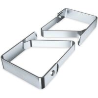 12 Ferma-tovaglia Relaxdays - Acciaio Inox, Per Tavoli Spessi