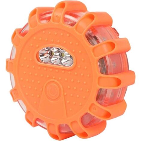 baliza LED giratoria para vehículos, luz de advertencia de emergencia