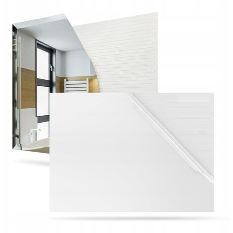Tapis chauffant en aluminium pour miroir anti-buée 54 x 80 cm (1/5)