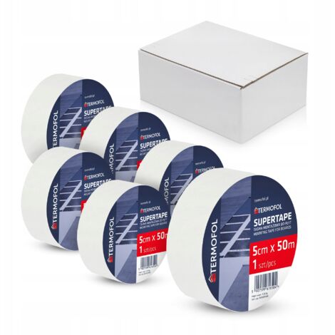 Ruban adhésif de montage SUPERTAPE pour tableaux SuperTerm 48 mm x 50 m - Carton de 36 pièces (1/5)
