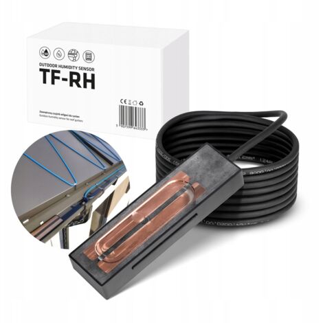 CAPTEUR D'HUMIDITÉ POUR GOUTTIÈRES EXTÉRIEURES TF-RH PROTECTION DES GOUTTIÈRES ET DES TUYAUX IP68 (1/5)