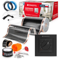 Kit de film chauffant infrarouge, largeur 50 cm, puissance 80 W, 14 m² + TF-H3 NOIR