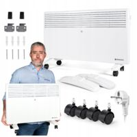 CHAUFFAGE ÉLECTRIQUE À CONVECTEUR 2000W RÉGLABLE