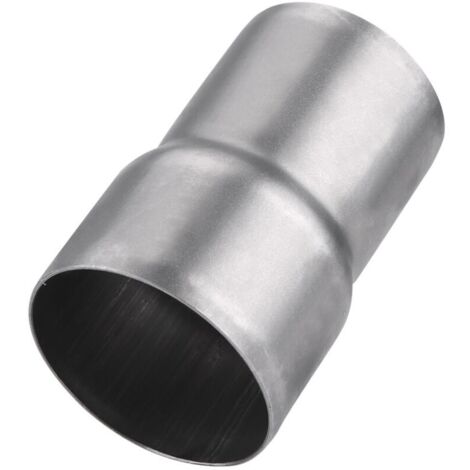 Adattatore per silenziatore di scarico per moto da 51 mm-60 mm, riduttore del connettore dell'adattatore del tubo di scarico in acciaio inossidabile (1/4)