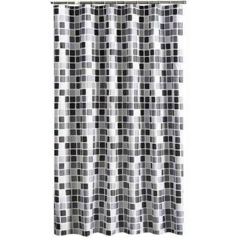Tenda da doccia, tenda da doccia impermeabile, antimuffa e antibatterica, 200x200cm (larghezza x altezza)
