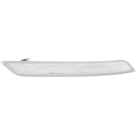 Riflettore per paraurti anteriore bianco trasparente Zoternen, migliora la visibilità dell'auto, riflettore laterale per X6 E71 2008-2013 destro 63147187088