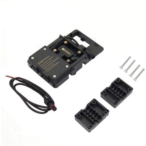 Supporto per telefono, accessorio di supporto per navigazione per telefono con cavo USB per BMW R1200GS LC Adventure S1000XR/RS F700GS/800GS R1200RS R1200ADV (1/4)