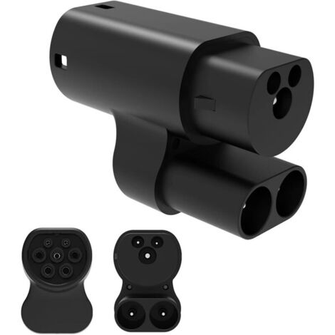 Adattatore di ricarica Tesla da CCS2 a Tipo 2, adattatore di ricarica per veicoli elettrici compatibile con Tesla Model S/X (progettato esclusivamente per veicoli Tesla)