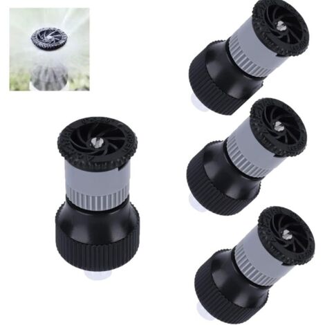 Turbina di irrigazione da 1/2 pollice, irrigatore con filettatura interna DN15, ugello di irrigazione da giardino regolabile, prezzo per irrigatore sommergibile automatico