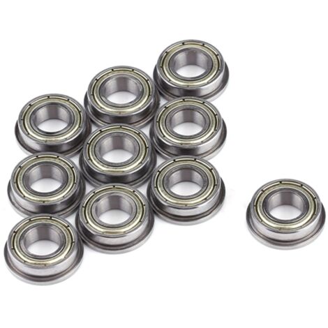 10 cuscinetti a sfere flangiati a doppia schermatura in acciaio F688ZZ, 8165 mm, per motore