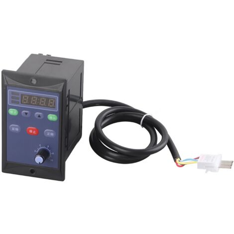 Regolatore di velocità digitale AC 220V 6-200W, unità di controllo della velocità del motore 0-100% (doppia fila A porta 60W) (1/5)