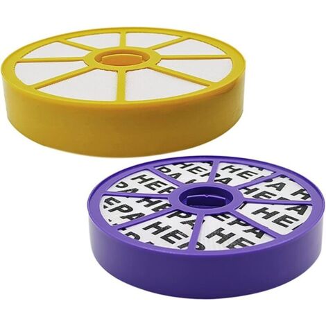 Kit filtro HEPA anteriore e posteriore per la sostituzione del motore dell'aspirapolvere Dyson DC05 DC08 DC15 DC19 DC20 DC21, anteriore e inferiore. (1/4)