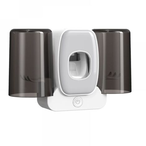 Portaspazzolino da parete, portaspazzolino disinfettante UV, portaspazzolino elettrico intelligente, bianco (1/4)
