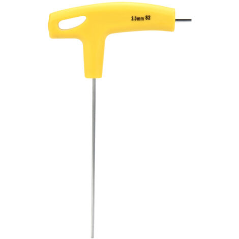 Chiave esagonale in lega di acciaio S2 con impugnatura a T, utensile di manutenzione H2.0, chiave a L da 100 mm (1/5)