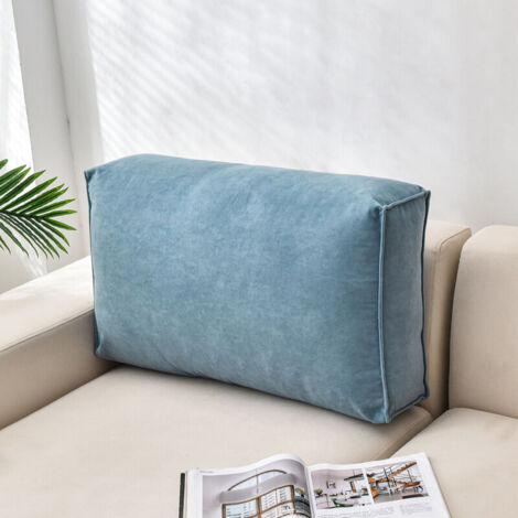 Cuscino per divano, schienale alto e comodo cuscino lombare per la lettura (60x12x45 cm)