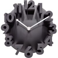Orologio da parete in legno da 10 pollici, orologio da parete silenzioso, orologio da parete silenzioso moderno, orologio da parete rotondo facile da leggere, orologio da parete rotondo per camera da