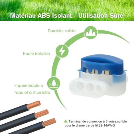 Connettore Cavo IP68 Scatola Giunzione Impermeabile IP68 CTRICALVER - Connettore M25 Per Cavi 9-12mm Morsetti Elettrici