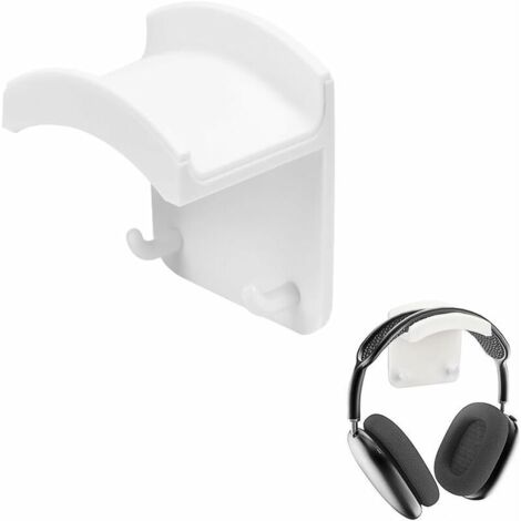 Supporto universale per cuffie, supporto per cuffie autoadesivo, gancio per l'orecchio, supporto per cuffie audio, gancio autoadesivo (1/4)