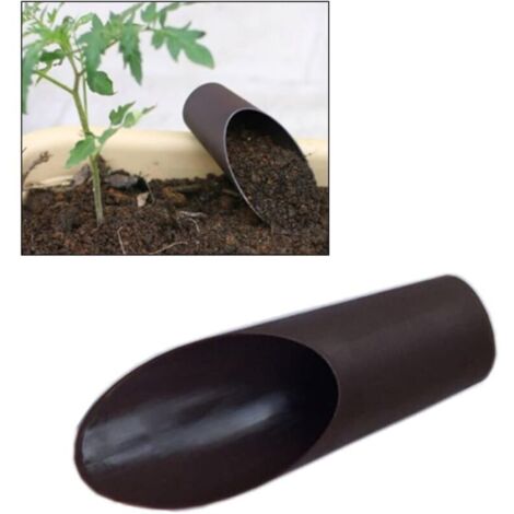 Set di 2 pale da giardino, pala a mano, mini pala da giardino, attrezzo per scavare, pala per terra bonsai, pala per terra bonsai in plastica