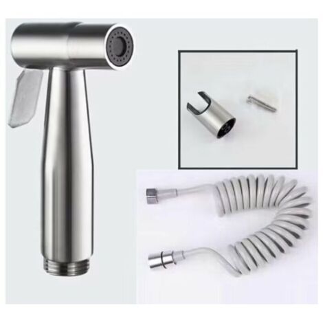 Doccia manuale BETTE per bidet – con tubo flessibile telescopico in ABS lungo 2 m per impianti sanitari, WC, bidet (1/4)