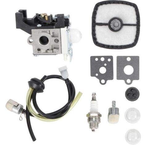 Kit di riparazione carburatore di alta qualità per decespugliatori Echo SRM-225, PAS-225, PE225, PPF225, SHC225 e SRM225U. Installazione semplice, affidabile e durevole. Accessori completi inclusi. (1/4)