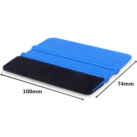 Set di 6 utensili per il car wrapping, tra cui una spatola in feltro e un taglierino per bordi. (1/4)