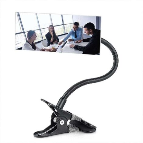 Specchio convesso a clip per la sicurezza personale, ufficio open space, vista posteriore