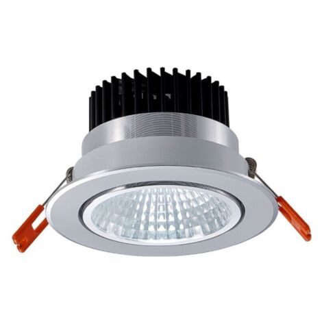 Faretto a incasso a LED, faretto a incasso per bagno, 7W, luce bianca calda, confezione da 1, Sunny (1/3)
