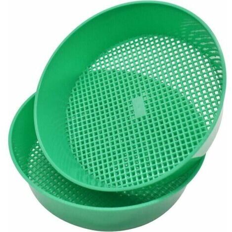 Setaccio in plastica per giardino, pietre, sabbia, terriccio, piantine, tralicci, attrezzi da giardinaggio, piante e filtro per sabbia - Green Tool
