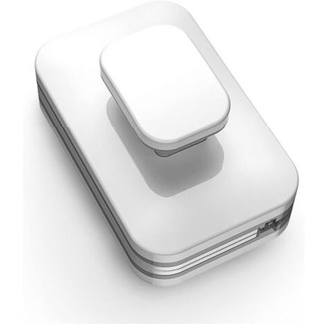 15 x 10 x 4 cm, pulitore magnetico per finestre a doppia faccia, grande manico magnetico per la pulizia di finestre per vetro comune monostrato da 3-10 mm, dimensioni del prodotto approssimative (1/5)