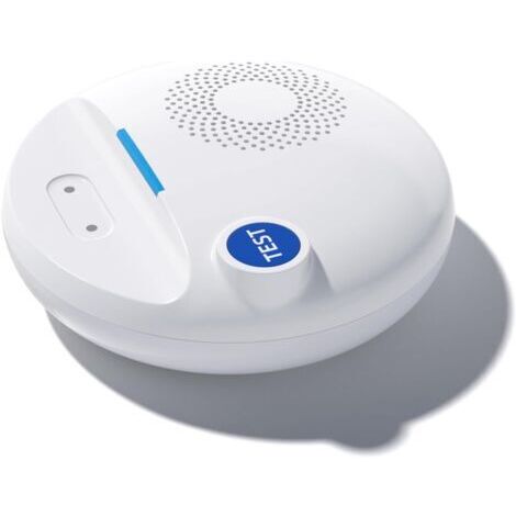 Rilevatore di perdite d'acqua con connessione Wi-Fi a 2,4 GHz, sensore di perdite d'acqua IP67 ad alta sensibilità con allarme acustico da 100 dB, compatibile con l'app Tuya Smart Life, abbonamento me