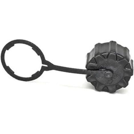 Tappo serbatoio carburante per motore decespugliatore KAAZ TJ27E TJ35E TJ45 TJ45E TJ53E TJ45V KBH45 KBL45 (nero, 2 x serbatoi carburante)