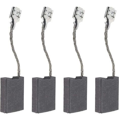 Set di 2 paia di spazzole di carbone per smerigliatrice angolare 1607014171 con spegnimento automatico, 22 x 16 x 6,3 mm, compatibile con Bosch GWS 18-230, 19-230, 20-230 H, 21-230 (1/5)