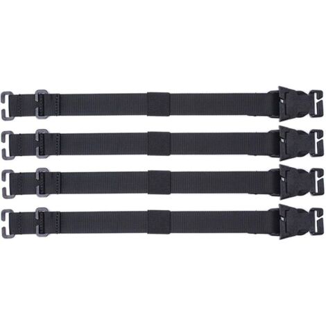 Sistema a 4 pezzi, cinghie per zaino Molle portatili da 36 cm, accessori per campeggio, escursionismo e alpinismo all'aperto.