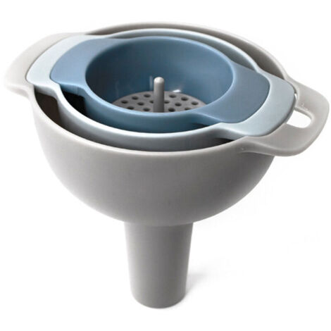 Imbuti da cucina per riempire bottiglie, filtro rimovibile, resistenti e indeformabili, adatti a tutti (1/4)