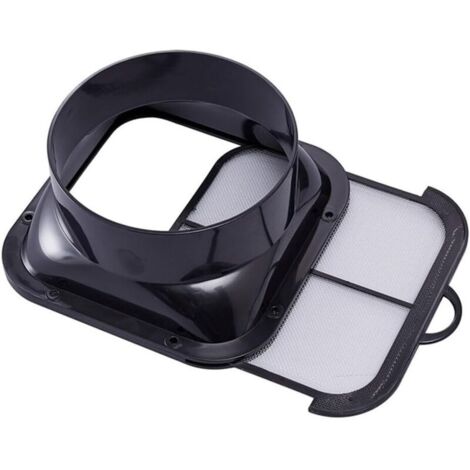 Connettore per condotto da 148 mm, flangia in ABS, raccordo per tubo flessibile della ventola con filtro per cappa aspirante da cucina.